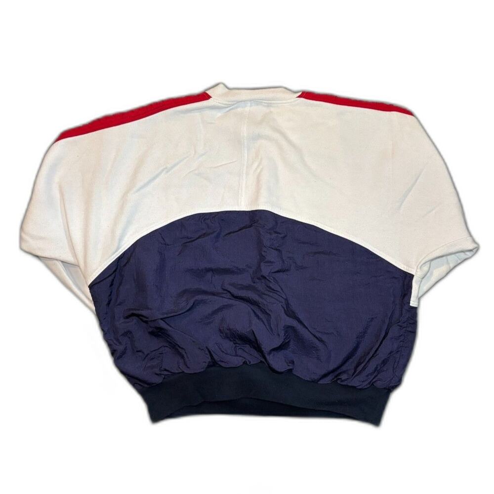 Vintage Red, White, and Blue USA Sweatshirt Large